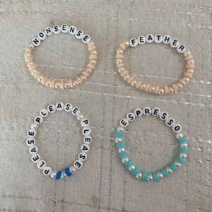 Sabrina Carpenter Songs Bracelet Set